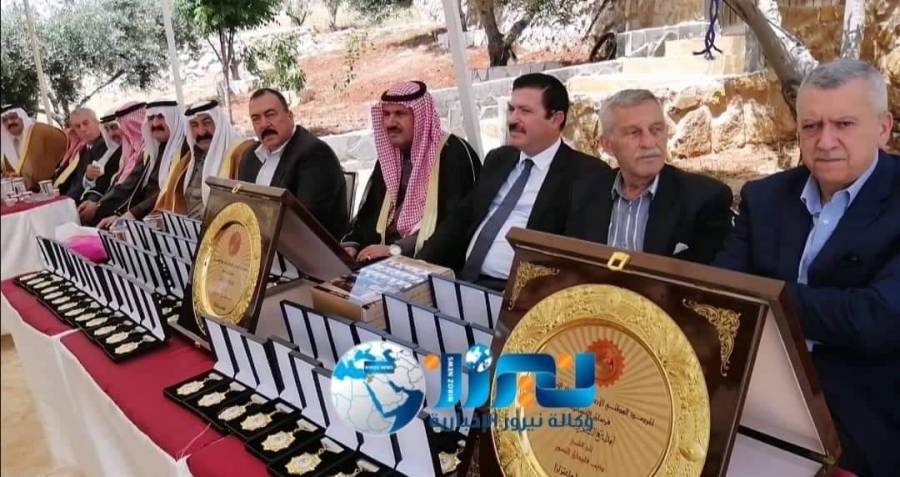 تكريم المؤرخ عمر العرموطي والشيخ ذيب النسور من قبل المرصد الوطني الأردني لحقوق الإنسان...صور وفيديو