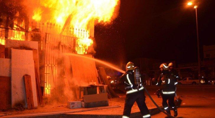 وفاة أم وأطفالها الأربعة بحريق في دمشق