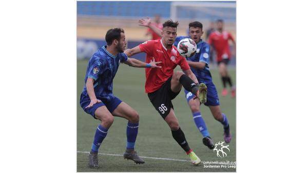 مغير السرحان يخطف فوزاً قاتلاً من شباب الأردن