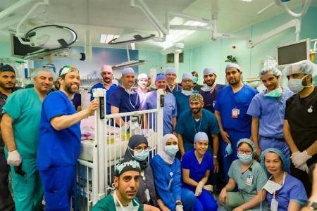 نجاح فصل التوأم السيامي اليمني في السعودية