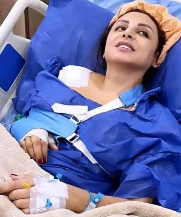 أنغام تجري عدة عمليات جراحية