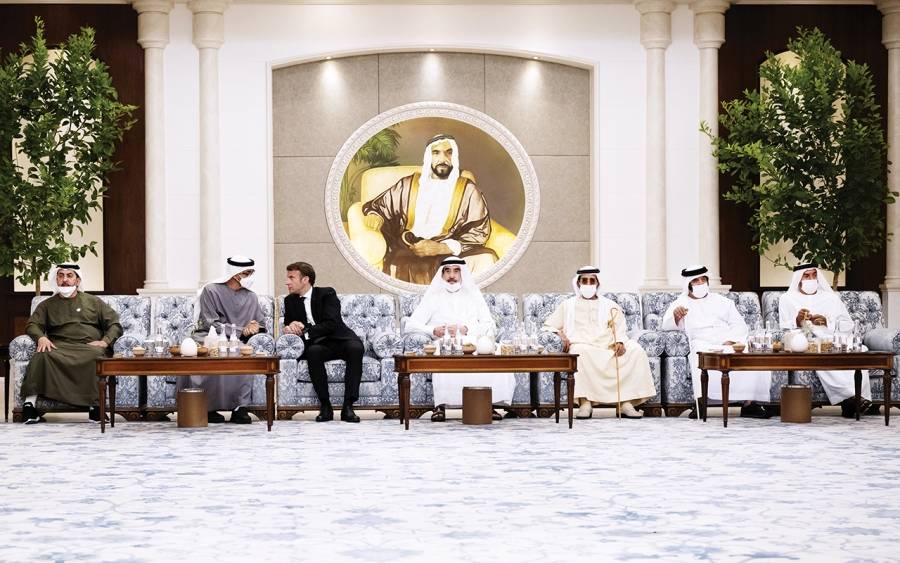 وسائل إعلام فرنسية: زيارة ماكرون للإمارات تعكس عمق الشراكة