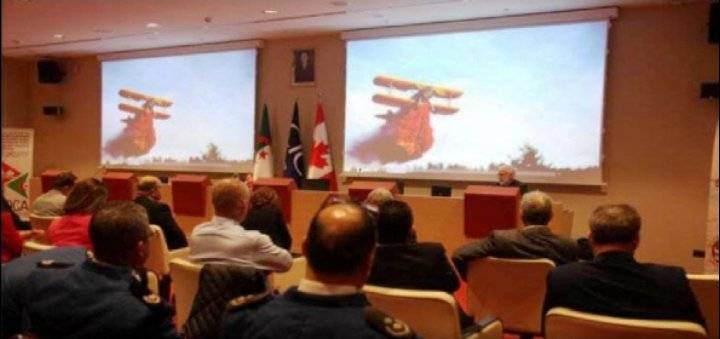 مشروع أرضية جزائرية كندية لصناعة الطائرات الخاصة بالحرائق