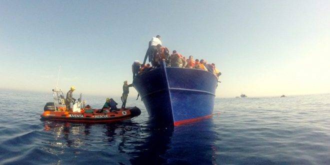 إنقاذ 168 مهاجراً عبر مياه المتوسط ونقلهم لجزيرة لامبيدوزا الإيطالية