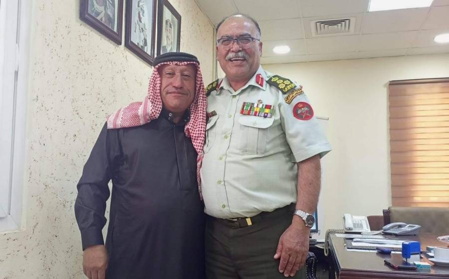 الحاج حلمي المجالي يشكر الخدمات الطبية الملكية