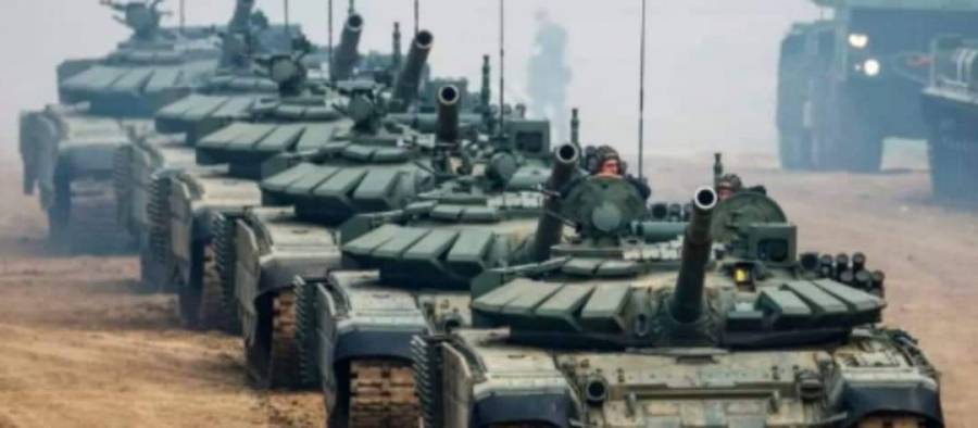 القوات الروسية تشن هجوم كبير بـ الطائرات والمدفعية والدبابات والصواريخ وقذائف المورتر على دونباس الأوكرانية ...