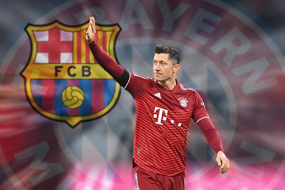 برشلونة يقدم عرضه الأول لضم ليفاندوفسكي