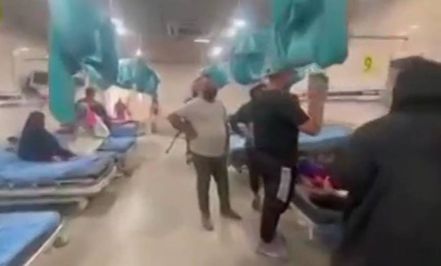 مستشفى الشيخ زايد في بغداد يستقبل العشرات من حالات الاختناق إثر العاصفة الترابية