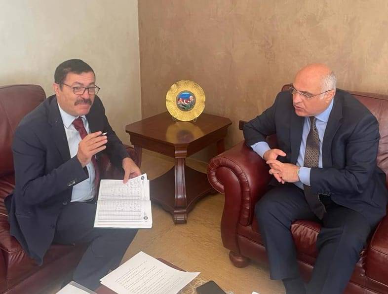 السفير الاذربيجاني في مقابلة صحفية شاملة مع المؤرخ العرموطي  أذربيجان اليوم هي ليست أذربيجان قبل 30 عاما