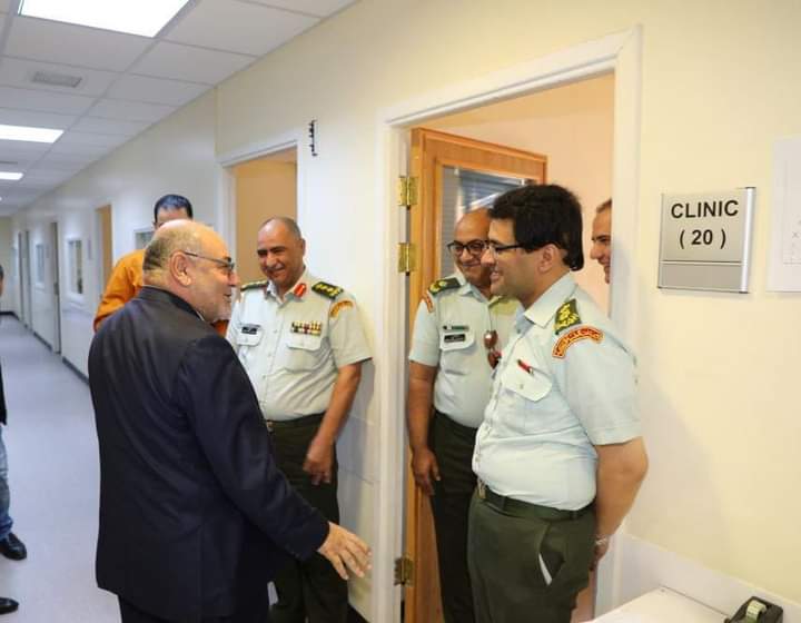 رئيس الجامعة الهاشمية يزور كلية الطب البشري