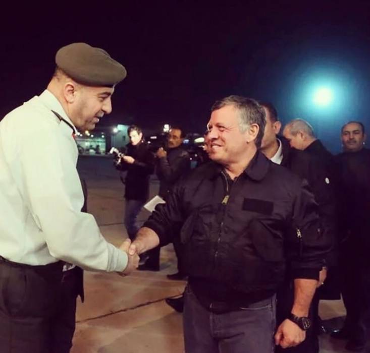 الباشا زياد عبيدات يهنئ جلالة الملك عبدالله الثاني بن الحسين المعظم بمناسبة عيد الاستقلال