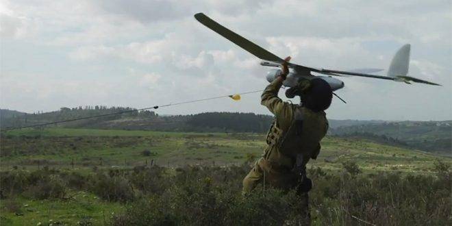 سقوط طائرة مسيرة إسرائيلية في جنوب لبنان