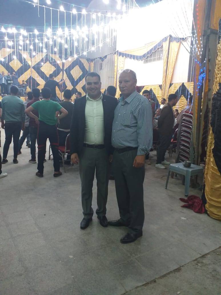 أكرم جروان يهنئ إبن خاله جمال جروان بزفاف نجله د. حسام