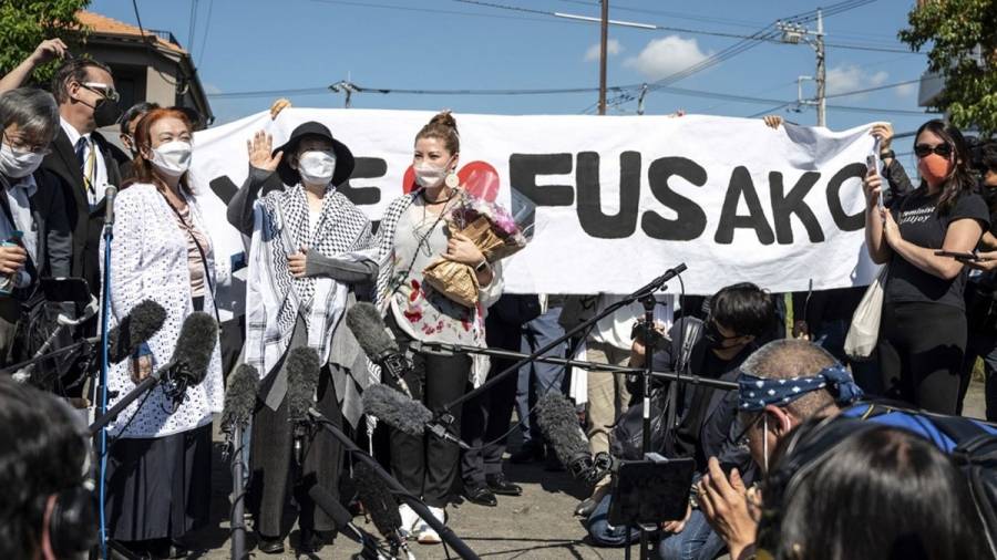 عاجل ... طوكيو تفرج عن مؤسسة الجيش الأحمر الياباني ...بعد 20 عاما في السجن..صور