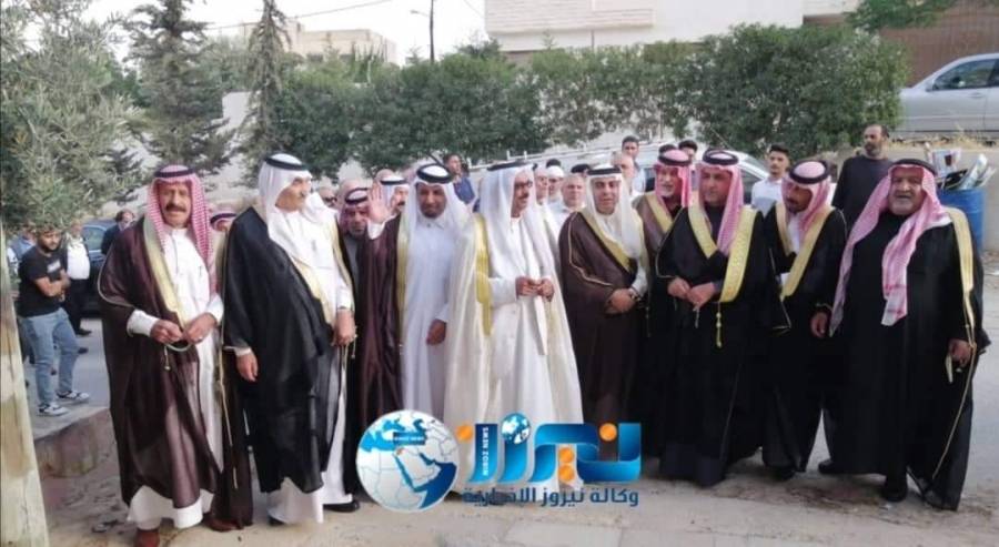 الظهراوي والحامد  يقودون جاهة صلح عشائري بين عشيرتي محو والحمارشه في ديوان الدوايمه في مادبا....صور وفيديو