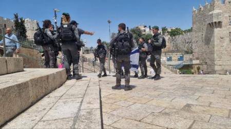 انتشار كبير للجيش الإسرائيلي في القدس قبيل مسيرة الأعلام
