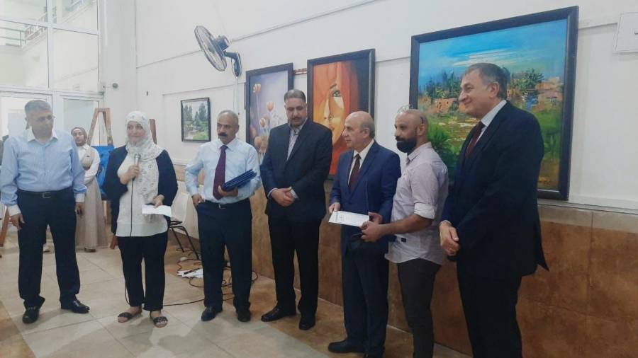 جامعة الزرقاء تفوز بالمركز الأول في مسابقة فيلادلفيا للرسم الحر