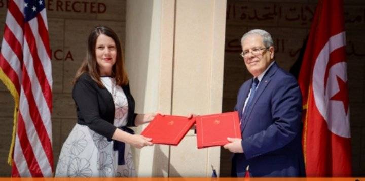 توقيع مذكرة تفاهم تاريخية بين الولايات المتحدة وتونس