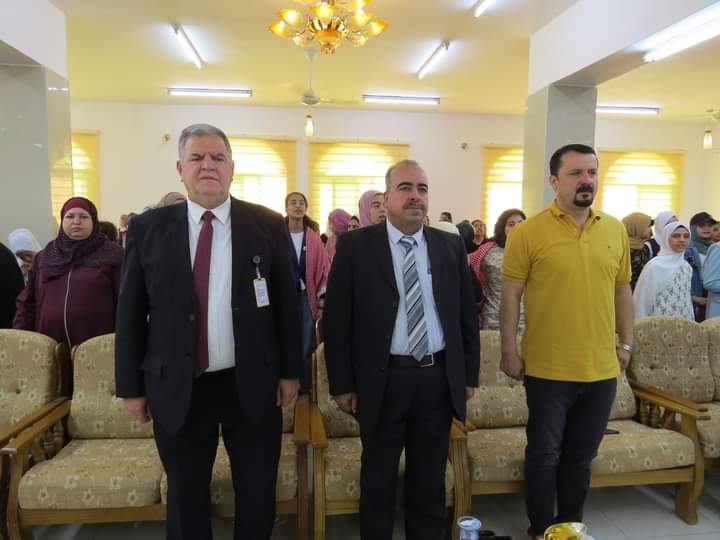 مدير الشؤون التعليمية في لواء الكورة يرعى احتفال مدرسة حفصة بنت عمر الأساسية للبنات بعيد الاستقلال الـ(76)_صور