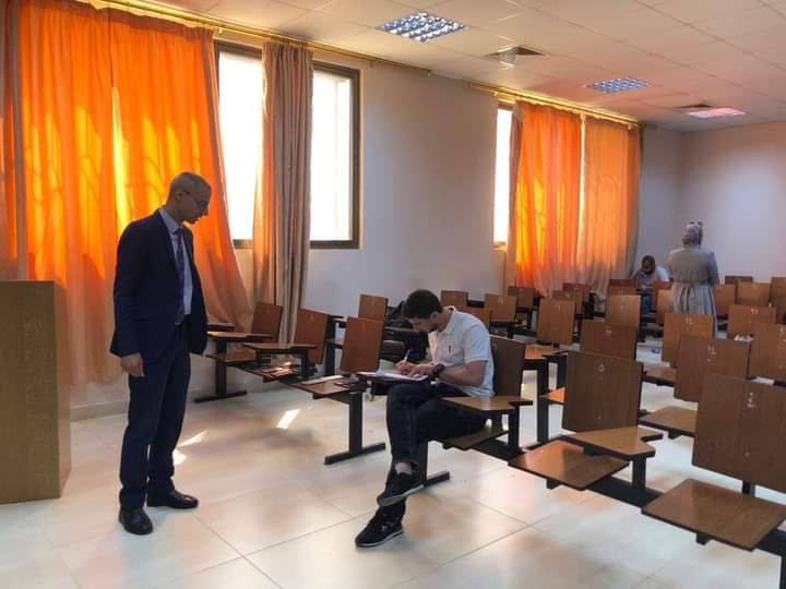 كلية الأميرة سلمى للتمريض تعقد امتحان نهاية البرنامج Exit Exam للمرة الأولى