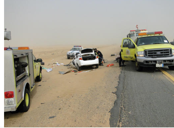 وفاة طفلة سعودية في حادث مروري.. وموقف إنساني من والدها قبل دفنها