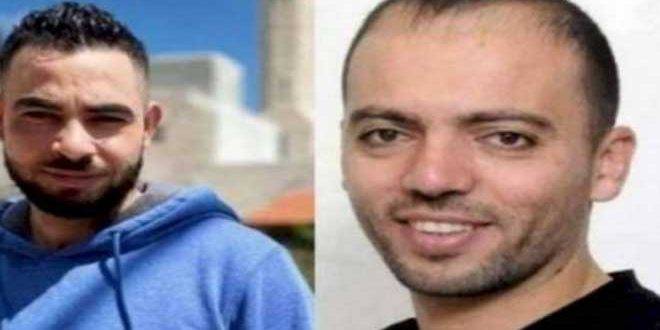 الأسيران عواودة وريان يواصلان إضرابهما احتجاجاً على جرائم الاحتلال