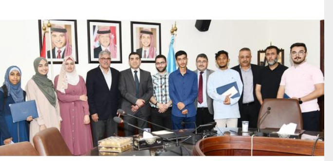 تكريم الفائزين بمسابقة حفظ القرآن في جامعة العلوم والتكنولوجيا الاردنية