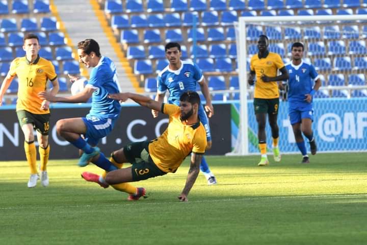 الأولمبي الكويتي يخسر أمام أستراليا في كأس آسيا