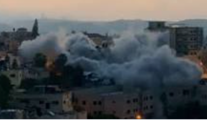 الاحتلال الاسرائيلي يهدم منزل منفذ عملية بني براك غرب جنين