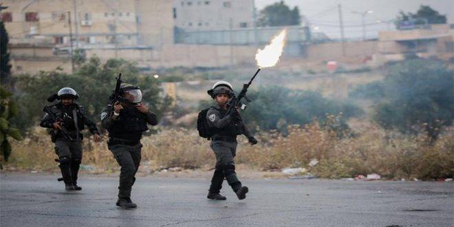 إصابة عدد من الفلسطينيين جنوب شرق بيت لحم بالضفة الغربية