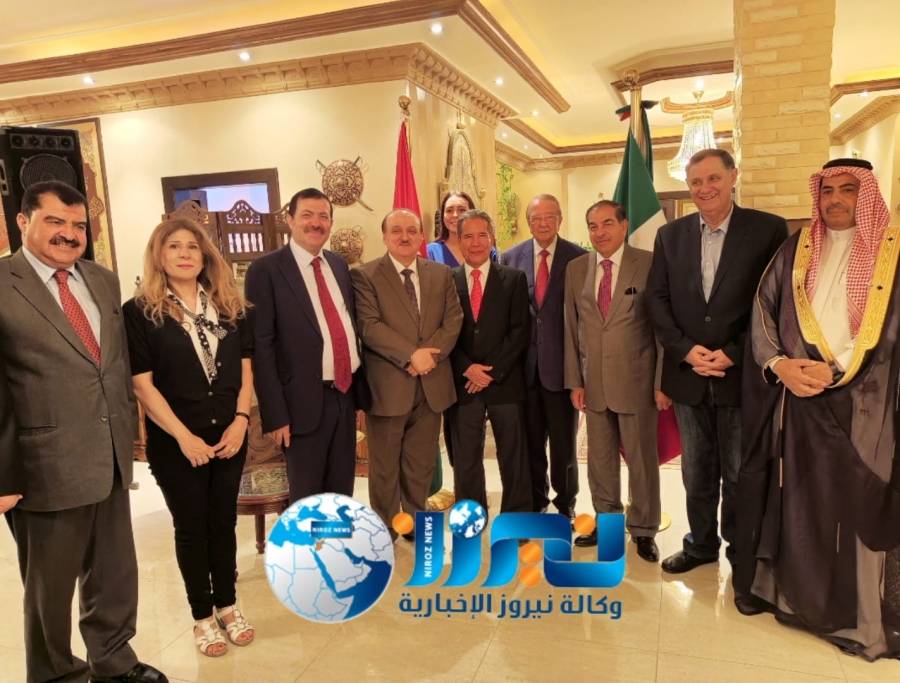 جمعية الصداقة الأردنية المكسيكية تحت التأسيس تلتقي السفير المكسيكي في ديوان الدكتور بركات عوجان ..صور