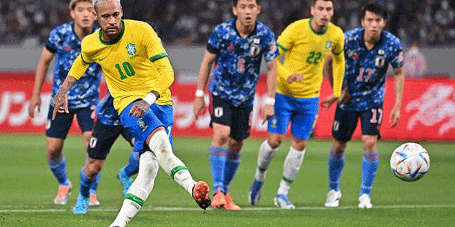 البرازيل تفوز على اليابان استعداداً لمونديال 2022