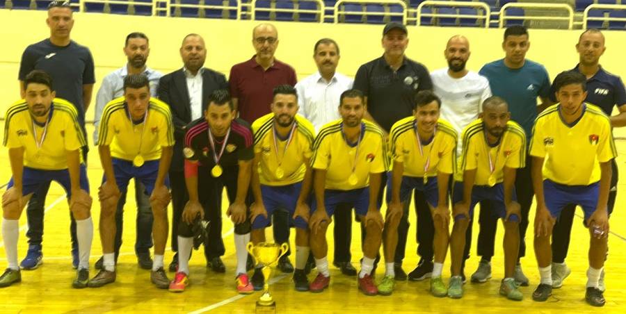 فريق أمانة عمان يحرز بطولة الاستقلال الكروية