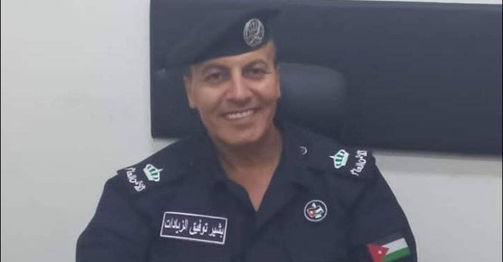 فريق هوا الفحيص الإعلامي يهنىء الرائد بشير توفيق الزيادات بترفيع