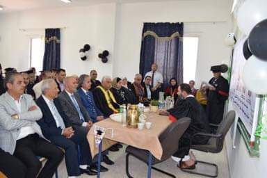 طلبة الدبلوم العالي في كلية العلوم التربوية في جامعة إربد الأهلية ينظمون حفلًا تكريميًا لأساتذتهم