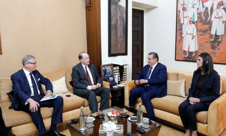 رئيس الحكومة المغربية يلتقي بوفد من البنك الدولي