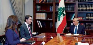 اجتماع رئاسي لبناني تحضيرا لزيارة الوسيط الاميركي لترسيم الحدود مع اسرائيل