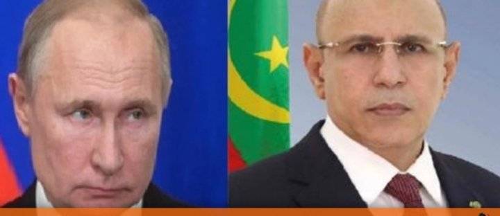 الرئيس الموريتاني يهنئ بوتين بمناسبة عيد استقلال روسيا