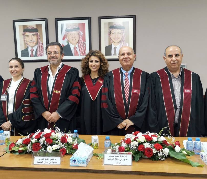 الزميلة أسل الربضي تنال درجة الماجستير في الإعلام من جامعة الشرق الأوسط