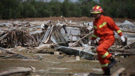 أمطار غزيرة تلحق أضرارا جسيمة بمقاطعة صينية