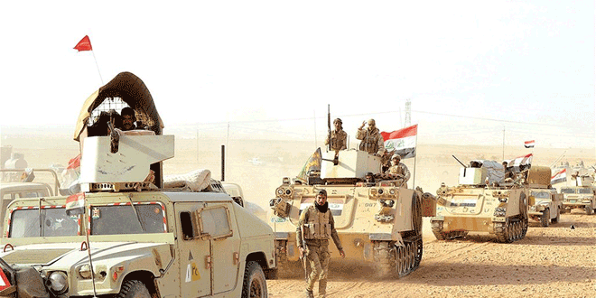 القوات العراقية تقتل ثمانية إرهابيين من (داعش)