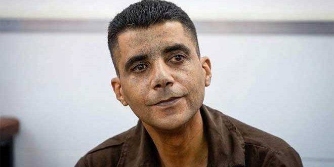 الأسير الزبيدي يخوض إضراباً عن الطعام تضامناً مع عواودة وريان