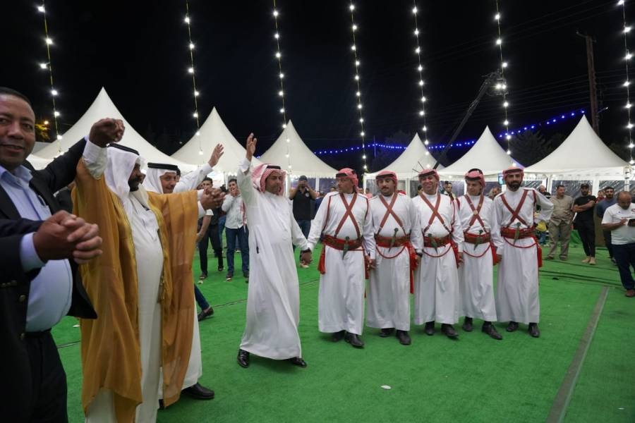الشيخ ايمن البداوي يقيم حفلًا ضخمًا  بمناسبة تخرج نجله الملازم  عون  من جامعة مؤتة العسكرية.. صور وفيديو