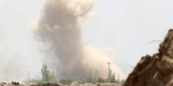 الاحتلال الإسرائيلي يقصف موقعاً شمال قطاع غزة