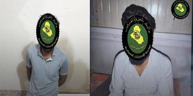 القوات العراقية تقبض على إرهابيين اثنين  من( داعش )في نينوى وصلاح الدين