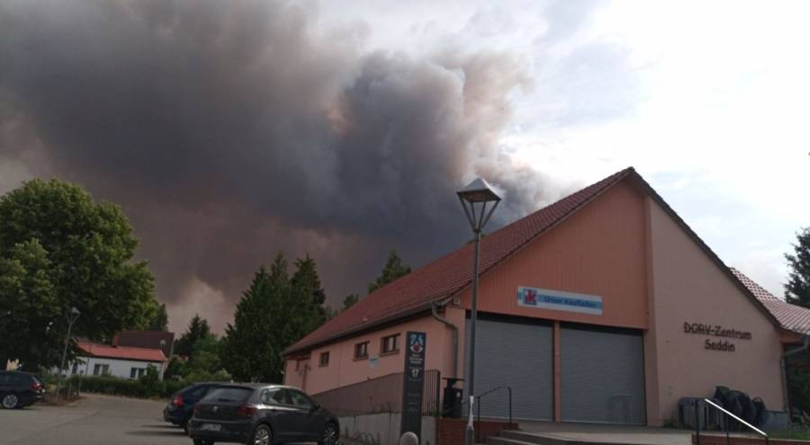 ألمانيا.. إجلاء 700 شخص بسبب حريق غابات قرب برلين