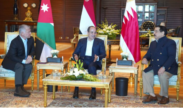 “الوزراء البحريني” يشيد بنتائج القمة الثلاثية لحماية الأمن القومي العربي