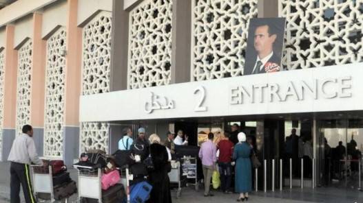 استئناف الرحلات في مطار دمشق الدولي بدءا من 23 حزيران