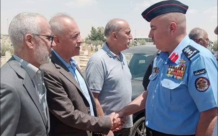 الأمن العام يشيع جثمان المقدم نعيم علي الكردي 