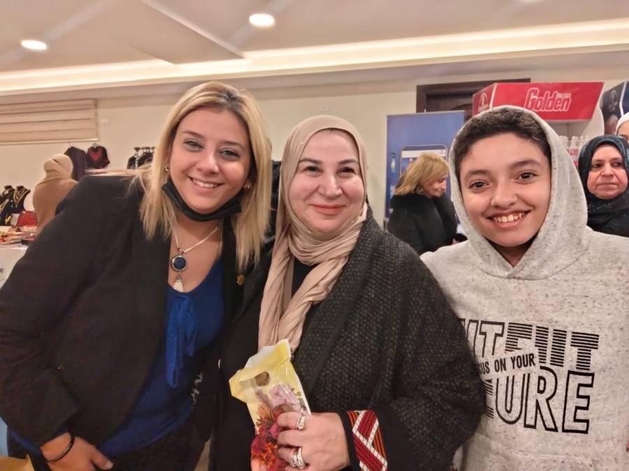 غدير حلاوة.... سفيرة العطاء اللامحدود